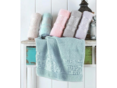 Рушники махрові VIP COTTON ECE, шампань