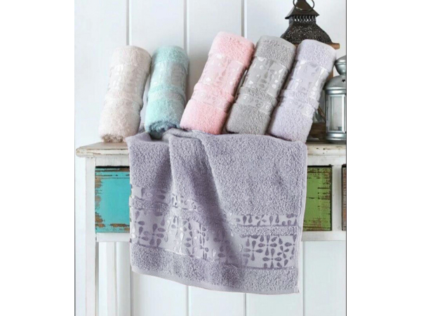 Рушники махрові VIP COTTON ECE, шампань